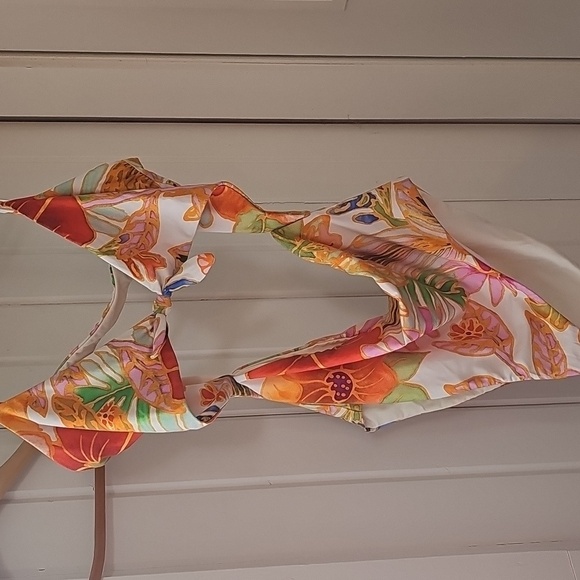 NWOT Mara Hoffman Kia One Piece Swimsuit In Wisteria Print Size XL - Picture 4 of 8